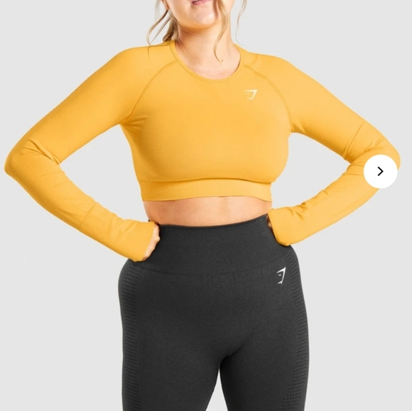Gymshark Tops - Gymshark Vital seamless 2.0 crop long sleeve
